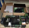 33 X BRAND NEW LUMII BLACK LIGHTS SET CONTAINING 10 ELECTRONIC BALLASTS / 10 600W HPS LAMPS / CARTON OFF 10 ASSEMBLED LAMP HOLDER & 5M CORD SET INCLUDED / 20 WAY TIMER CONTACTOR / ONE GROW GADGET CLOCK / HUMIDITY HTC-2 PLUS ONE RIELLO IDIALOG 800VA - IN