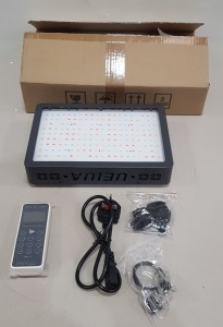 12 X BRAND NEW UEIUA 4500W LED GROW LIGHT FULL SPECTRUM GROWING LAMP REMOTE CONTROL FOR VEG ,FLOWERS WITH EXCELLENT HEAT DISSIPATION SYSTEM , THE LIGHT STAYS COOL AND VERY QUIET , RUNS 70% - 80% COOLER THEN HID LIGHTS