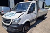 WHITE MERCEDES-BENZ SPRINTER 313 CDI DROPSIDE LORRY - 2143CC - DIESEL REG: SD64LLP MILEAGE: 114,682 1 KEY WITH V5 MOT EXPIRED: 11TH MAY 2023 CRUISE CONTROL, DAMGE TO BONNET & GRILLE, SERVICE LIGHT ON, BRAKE WEAR LIGHT ON - 2