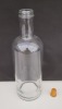 270 X BRAND NEW DECANTER 700ML CLEAR CORKMOUTH GLASS BOTTLES - HEIGHT 24CM