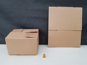 1800 X BRAND NEW CARDBOARD BOXES SIZE 21CM X 16CM X 14CM