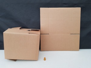 420 X BRAND NEW CARDBOARD BOXES SIZE 30CM X 20CM X 25CM