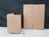 600 X BRAND NEW CARDBOARD BOXES SIZE - 21CM X 18CM X 29CM