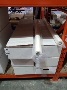 48 X BRAND NEW BOXED PRESS CLEAN KOMORI GL40 ROLLS SIZE 1074MM X 13.5M IN 6 BOXES