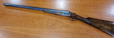 UGARTECHEA CLASSIC, SIDE BY SIDE 12 BORE SHOTGUN. *** FIREARMS CAN ONLY BE VIEWED, BID ON OR PURCHASED BY REGISTERED FIREARMS DEALERS OR A PERSON HOLDING A CURRENT FIREARMS CERTIFICATE OR SHOTGUN LICENCE - WITHOUT EXCEPTION *** DOUBLE TRIGGER EJECTOR WIT