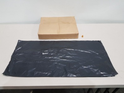 30 X BRAND NEW BOXES OF 200 BLACK BIN BAGS ( 98 CM X 46 CM )