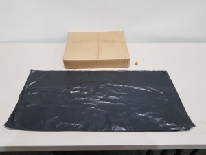 30 X BRAND NEW BOXES OF 200 BLACK BIN BAGS ( 98 CM X 46 CM )