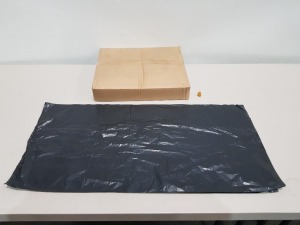 30 X BRAND NEW BOXES OF 200 BLACK BIN BAGS ( 98 CM X 46 CM )