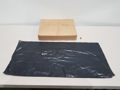 30 X BRAND NEW BOXES OF 200 BLACK BIN BAGS ( 98 CM X 46 CM )