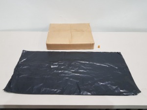 30 X BRAND NEW BOXES OF 200 BLACK BIN BAGS ( 98 CM X 46 CM )