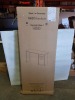 1 X BRAND NEW AND BOXED FMB JACKSON WOODEN DESK WITH 1 DOOR AND 1 DRAWER - IN WHITE COLOUR