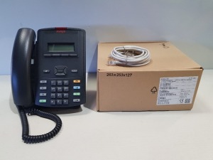 14 X BRAND NEW BOXED AVAYA DESKPHONES WITH ICON KEYCAPS