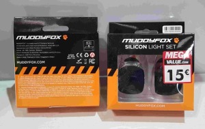 50 X BOXED MUDDYFOX SILICON LIGHT SET