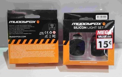 50 X BOXED MUDDYFOX SILICON LIGHT SET