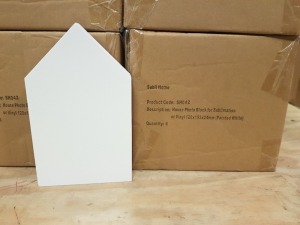 756 X BRAND NEW SUBLI HOME HOUSE PHOTO BLOCKS IN WHITE ( L 12CM X W 20 CM )