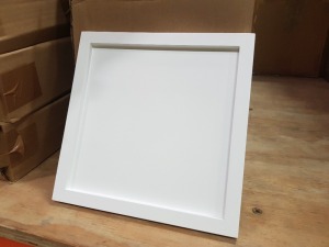 600 X BRAND NEW SUBLI HOME WOODEN WHITE PHOTO FRAME 21CM X 21CM