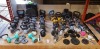 FULL BAY MIXED LOT CONTAINING VARIOUS KG KETTLE BELLS - DUMB BELLS