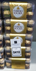 25 X BRAND NEW FERRERO ROCHER 16 PACK BOXED CHOCOLATES - EXP 23-07-23 - 12-07-23