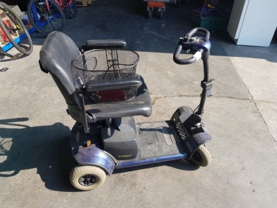 1 X GOGO ELITE TRAVELLER MOBILITY SCOOTER (BATTERY FAULT- VISABLE DAMAGE)