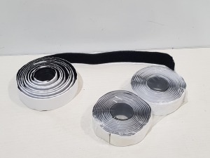 APPROX 400 X VELCRO HOOK AND LOOP TAPE -2CM X 1.8M