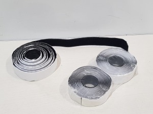 APPROX 400 X VELCRO HOOK AND LOOP TAPE -2CM X 1.8M