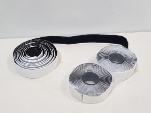 APPROX 400 X VELCRO HOOK AND LOOP TAPE -2CM X 1.8M