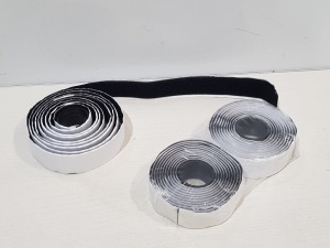 APPROX 400 X VELCRO HOOK AND LOOP TAPE -2CM X 1.8M