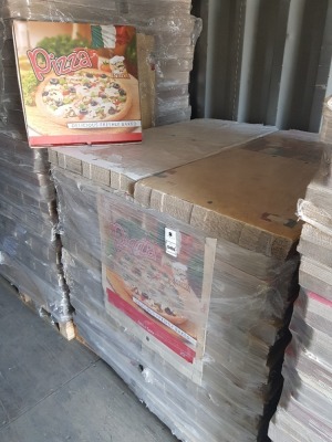 1350 X BRAND NEW 20 INCH PIZZA BOXES ON PALLET