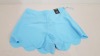 40 X BRAND NEW ATMOSPHERE BABY BLUE MINI SHORTS (SIZE UK 14 )