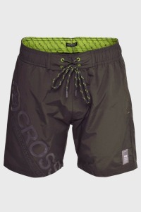 20 X BRAND NEW CROSSHATCH MESH LINED SWIM SHORTS WITH LOGO - IN MAGNET - ( RRP £ 24.99 EACH ) ALL IN SIZE XL