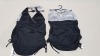 20 X BRAND NEW GEORGE WOMENS 1 PIECE BATHING SUITS - IN BLACK AND WHITE DOT PRINT - IN SIZE UK 14