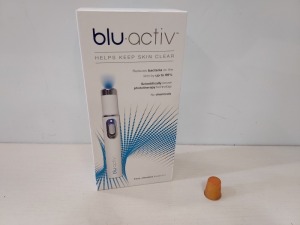 78 X BRAND NEW BOXED BLU-ACTIV SKIN PENS IN 13 BOXES