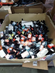 250 X BRAND NEW MIXED LOT CONTAINING - CIATE NAIL VARNISH IN VARIOUS COLOURS - CIATE LASH CHALK - LAYLA NAIL POLISH ETC