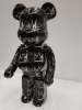 1 X BEARBRICK JEAN-MICHEL BASQUIAT *8 PUSHHEAD 1000% - COLLECTABLE ART FIGURES - 70 CM HEIGHT (NO ORIGINAL BOX ) - 3