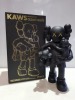 1 X KAWS BLACK CLEAN SLATE VINYL FIGURE - OPEN EDITION - 2018 - IN ORIGINAL BOX - COLLECTABLE ART FIGURES