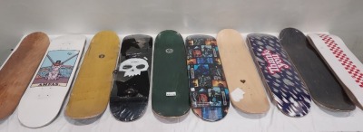 10 X BRAND NEW SKATEBOARD DECKS/BOARDS I.E PRIMTIVE - THANKYOU - SOUR - THE HEART SUPPLY ETC