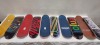 10 X BRAND NEW SKATEBOARD DECKS/BOARDS I.E DEATH - MARK APPLEYARD - PARLAH - MEOW ETC