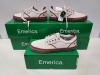 5 X BRAND NEW SHOE LOT CONTAINING EMERICA DICKSON TRAINERS IN ( SIZES UK 6 / 7 / 8 / 9 )