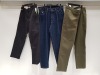 11 X BRAND NEW MIXED SKATEBOARDING PANTS TO INCLUDE ELEMENT / MAGENTIA ALL IN VARIOUS SOLOURS AND SIZES TO INCLUDED 31 / 38 / 32 / 33