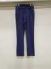 30 X MNS COLLECTION PURPLE TROUSERS IN SIZE 10