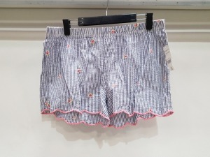 187 X BRAND NEW GEORGE STRIPE PRINT SHORTS IN MIXED SIZES TO INCLUDE 8-10, 12-14 AND 16-18