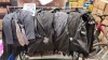 50 X BRAND NEW BOYS MINI WORLD FASHION COMPLETE SUIT SETS INCLUDES BLAZER / SHIRT / TROUSERS / VEST / TIES - IN DARK NAVY / BLACK/ GREY - IN VARIOUS SIZES TO INCLUDE 3-6 YRS - ON 1 RAIL