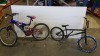2 X BIKE LOT TO INCUDE 1X MAGNA CR HERETIC KIDS MOUNTAIN BIKE SIZE 37CM, 1X HARO BMX SIZE 27 CM
