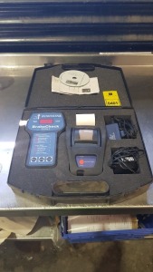 1 X BOWMONK BRAKE TEST METER KIT - WITH PRINTER AND CASE ( PSO-EBM5004) - DVSA APPROVED - INCLUDES ALL POWER LEADS AND ATTACHMENTS - AND CARRY CASE