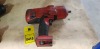 1 X USED BUT WORKING ( TESTED ) SNAP ON 1/2 INCH DRIVE IMPACT DRIVER ( MODEL CTEU8850AO) - WITH SNAP ON COVERS - BATTERY NOT INCLUDED