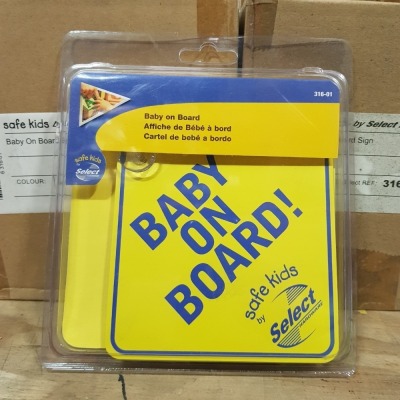 2400 X BRAND NEW BABY ON BOARD SIGNS