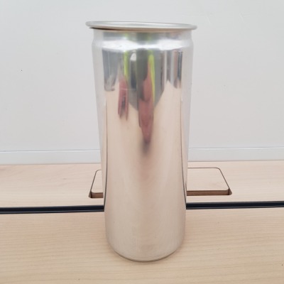 1700 X BRAND NEW 25CL UNDECORATED ALUMINIUM CANS WITH SEPERATE LIDS - 13.5CM ON 2 PALLETS