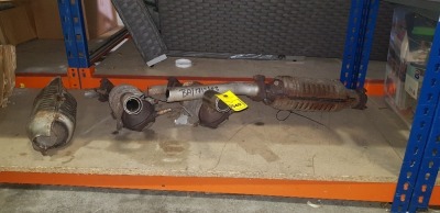 4 X UNKNOWN CATALYIC CONVERTERS
