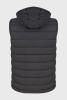 4 X BRAND NEW TOKYO LAUNDRY QUILTED PUFFER GILET WITH DETACHABLE FLEECE LINED HOOD IN MEDIUM - 2