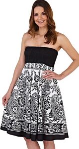 15 X BRAND NEW DESIGNER PISTACHIO WOMENS SUNFLOWER MOSAIC 2 IN 1 DRESS IN BLACK SIZES SML & LARGE